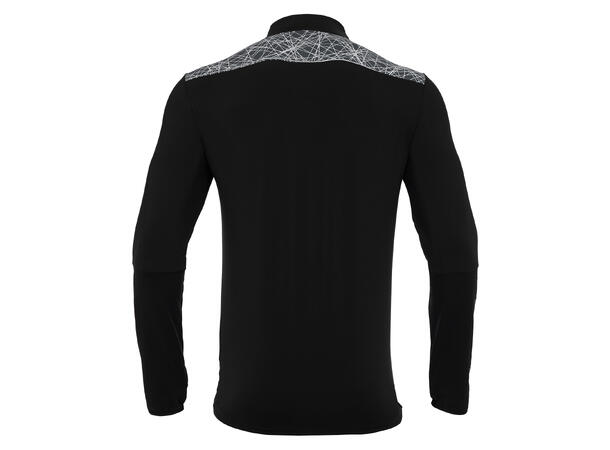 Tiber 1/4 Zip Top BLK/WHT XXL Stilren treningsgenser - Unisex 