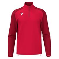 Isen Training 1/4 Zip Top RED 3XS Teknisk treningsgenser - Unisex